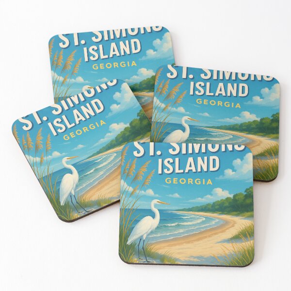 Item preview, Little St. Simons Island Georgia Coastal Shoreline designed and sold by Places On Earth.