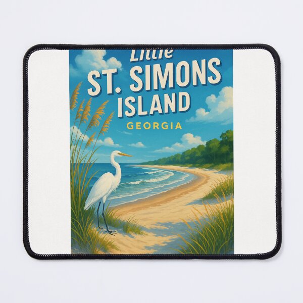 Item preview, Little St. Simons Island Georgia Coastal Shoreline designed and sold by Places On Earth.