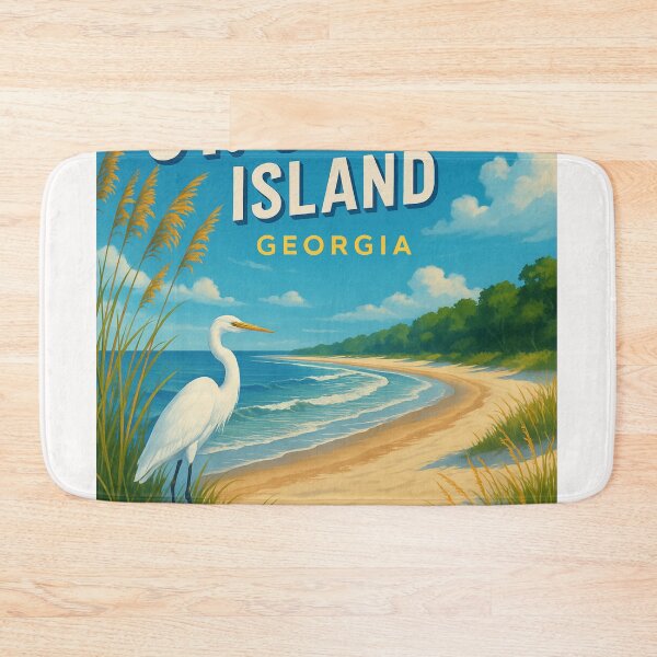 Item preview, Little St. Simons Island Georgia Coastal Shoreline designed and sold by Places On Earth.