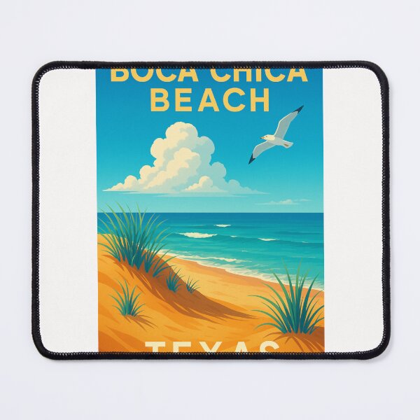 Item preview, Boca Chica Beach Texas Gulf Coast designed and sold by Places On Earth.