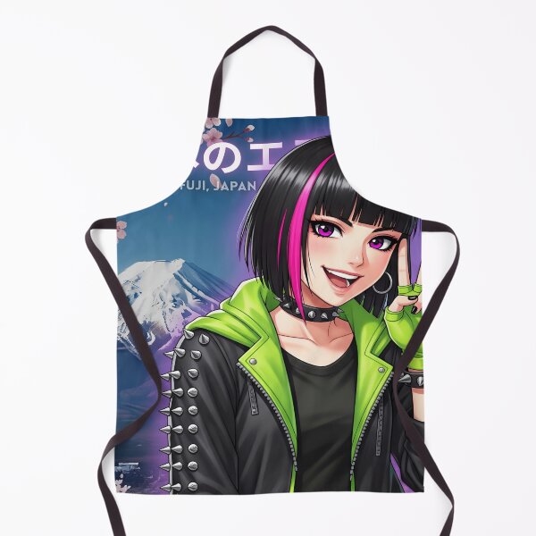 Item preview, Anime girl traveling on Mount Fuji in Japan designed and sold by Emo-World-Tour.