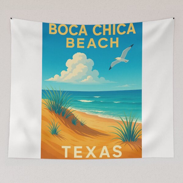 Item preview, Boca Chica Beach Texas Gulf Coast designed and sold by Places On Earth.