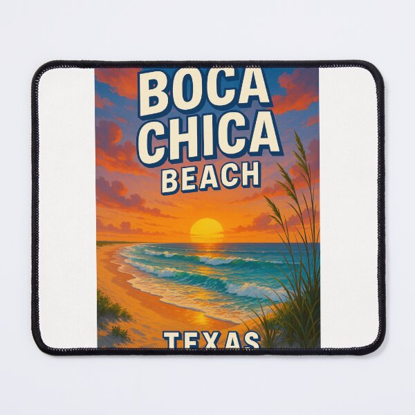 Item preview, Boca Chica Beach Texas Sunset Scene designed and sold by Places On Earth.