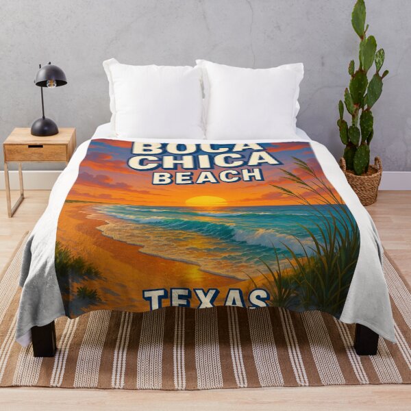 Item preview, Boca Chica Beach Texas Sunset Scene designed and sold by Places On Earth.