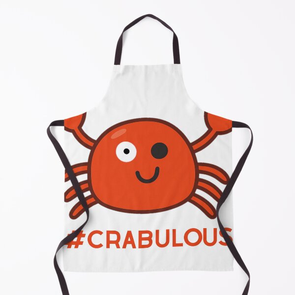 Item preview, Feeling Crabulous – Cute Cartoon Crab with a Wink designed and sold by CanSparkleArt.