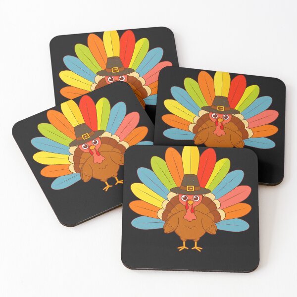 Item preview, Colorful Turkey Thanksgiving Design designed and sold by TalalosART.