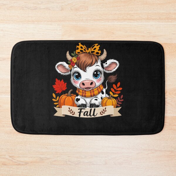 Item preview, Cute Fall Cow  designed and sold by TalalosART.