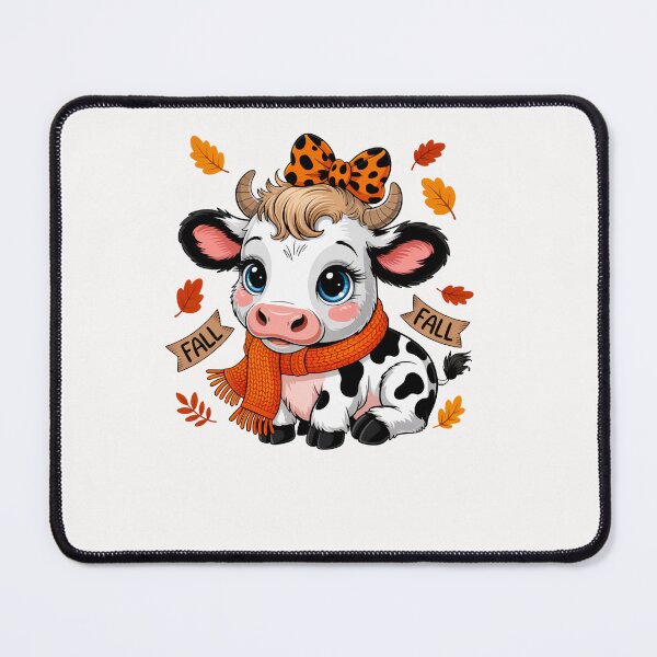 Item preview, Cute Fall Cow designed and sold by TalalosART.