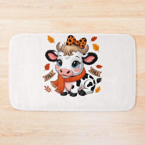 Item preview, Cute Fall Cow  designed and sold by TalalosART.