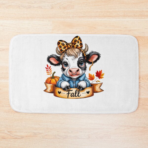 Item preview, Cute Fall Cow  designed and sold by TalalosART.