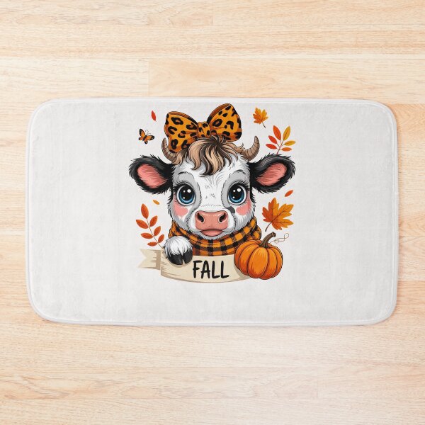 Item preview, Cute Fall Cow  designed and sold by TalalosART.