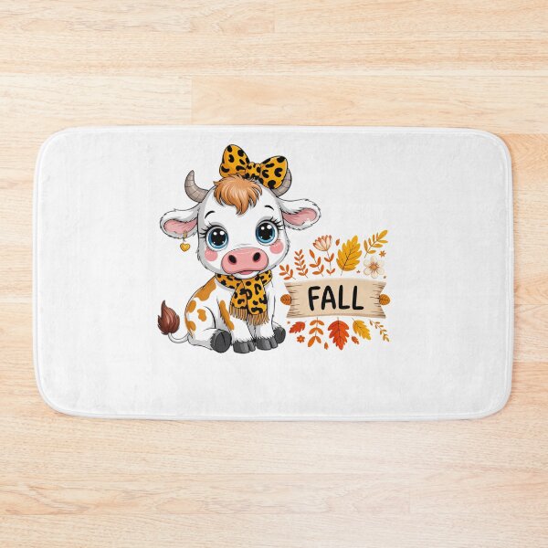 Item preview, Cute Fall Cow  designed and sold by TalalosART.