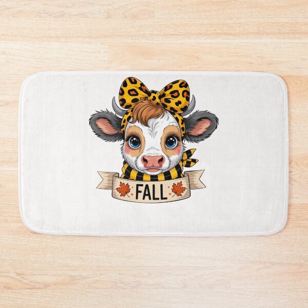 Item preview, Cute Fall Cow  designed and sold by TalalosART.