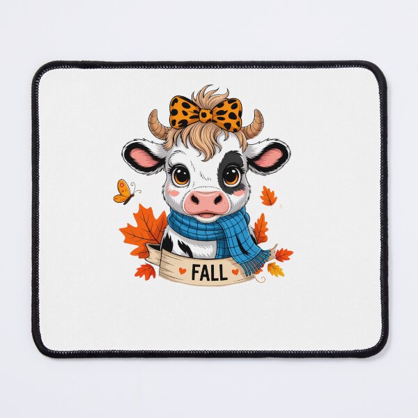 Item preview, Cute Fall Cow designed and sold by TalalosART.