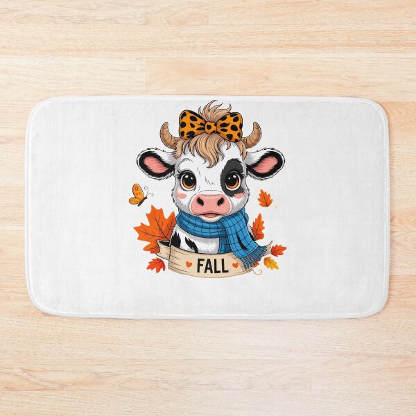 Item preview, Cute Fall Cow  designed and sold by TalalosART.
