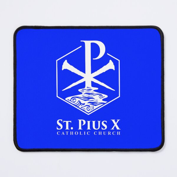 Item preview, St. Pius X Catholic Church White Logo designed and sold by StPiusX.