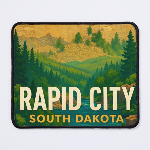 Item preview, Rapid City South Dakota and Mount Rushmore designed and sold by Aryabek.