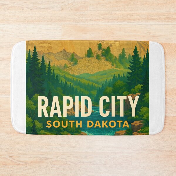 Item preview, Rapid City South Dakota and Mount Rushmore designed and sold by Aryabek.