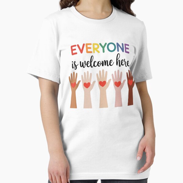 Item preview, Everyone Is Welcome Here Idaho Teacher designed and sold by Kixola.