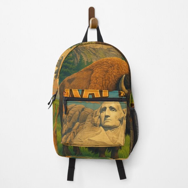 Item preview, Rapid City South Dakota Wildlife and Mount Rushmore designed and sold by Aryabek.