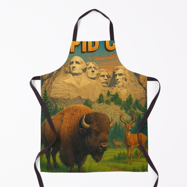 Item preview, Rapid City South Dakota Wildlife and Mount Rushmore designed and sold by Aryabek.