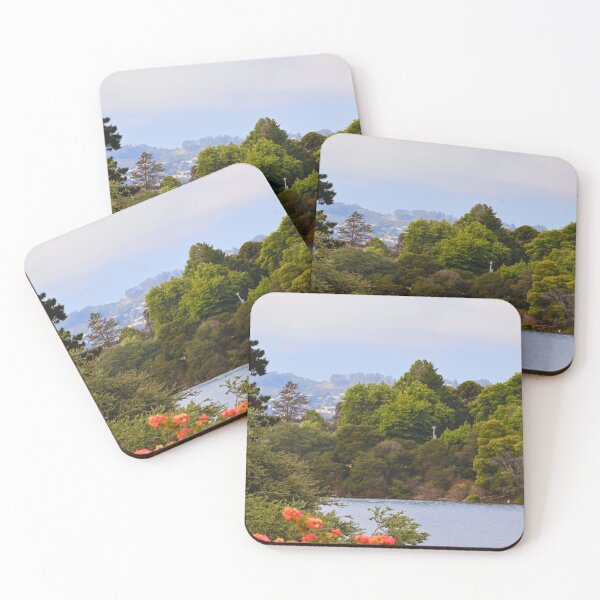 Item preview, Cloudy-Blue Sky, Green Trees and Lake	 designed and sold by Phakade's Photos.