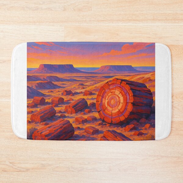 Item preview, Petrified Forest Arizona Fossil Landscape designed and sold by Aryabek.