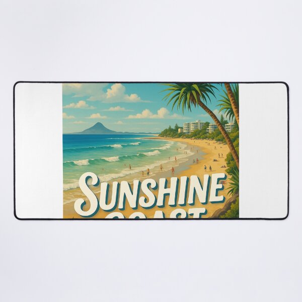 Item preview, Sunshine Coast Australia Beach and Coastal City designed and sold by Aryabek.