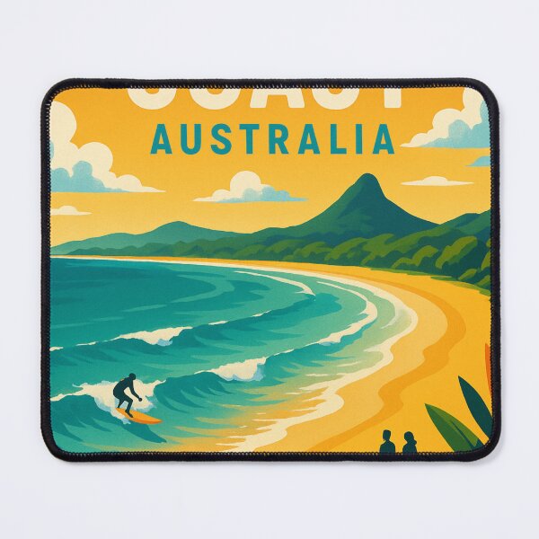 Item preview, Sunshine Coast Australia Surf and Mountains designed and sold by Aryabek.
