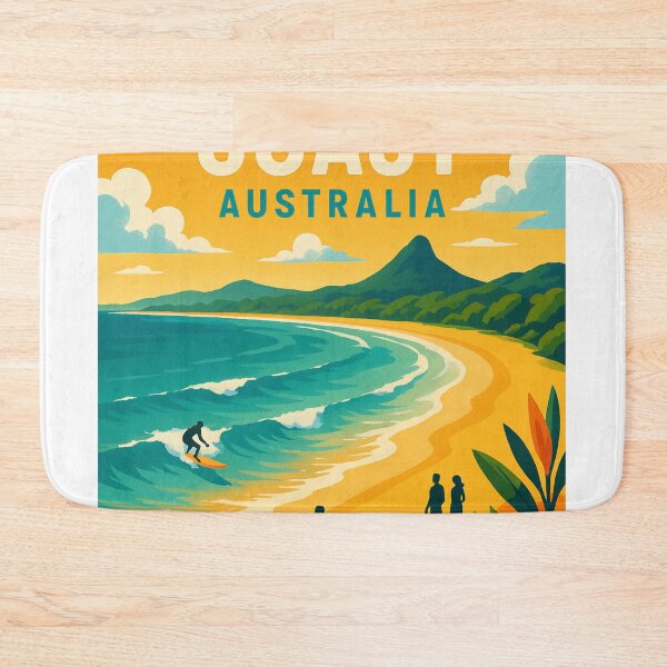 Item preview, Sunshine Coast Australia Surf and Mountains designed and sold by Aryabek.