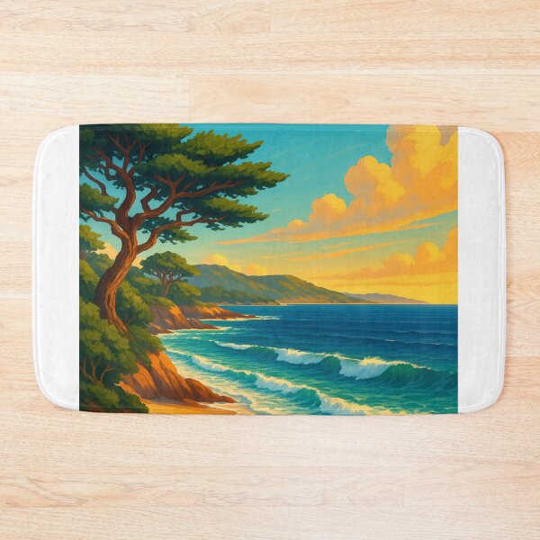 Item preview, Carmel-by-the-Sea California Coastal Sunset designed and sold by Aryabek.