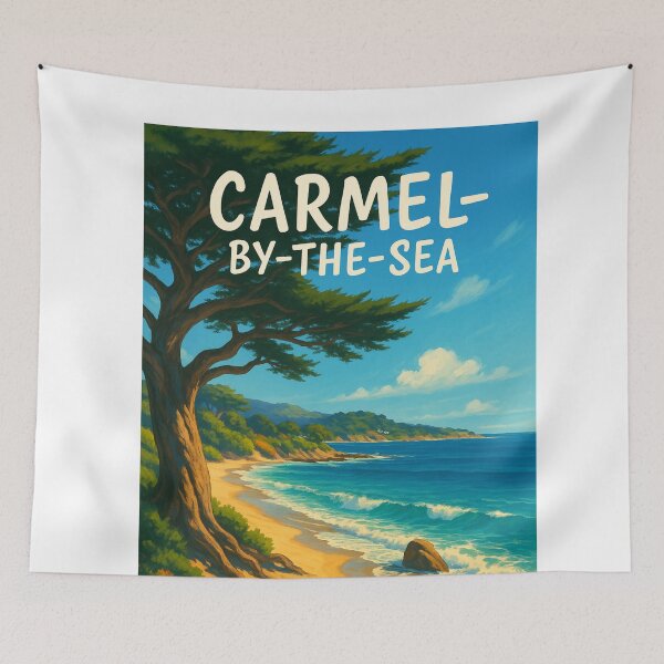 Item preview, Carmel-by-the-Sea California Ocean View designed and sold by Aryabek.