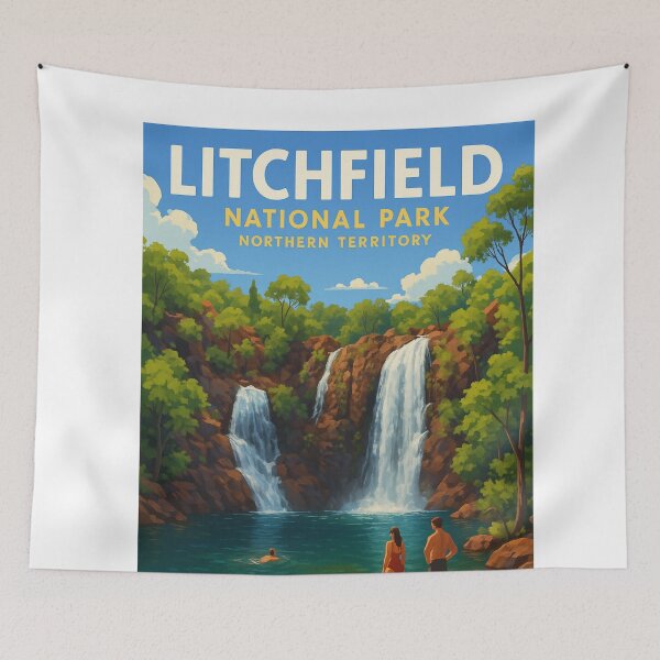 Item preview, Litchfield National Park Florence Falls Northern Territory designed and sold by Aryabek.