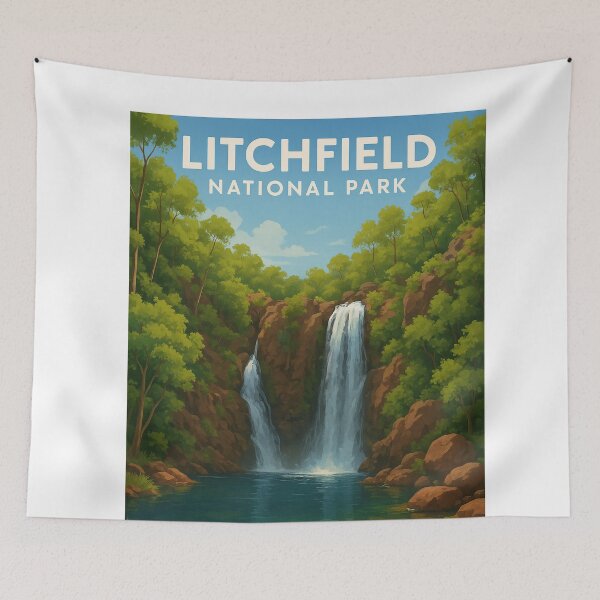 Item preview, Litchfield National Park Twin Falls Northern Territory designed and sold by Aryabek.