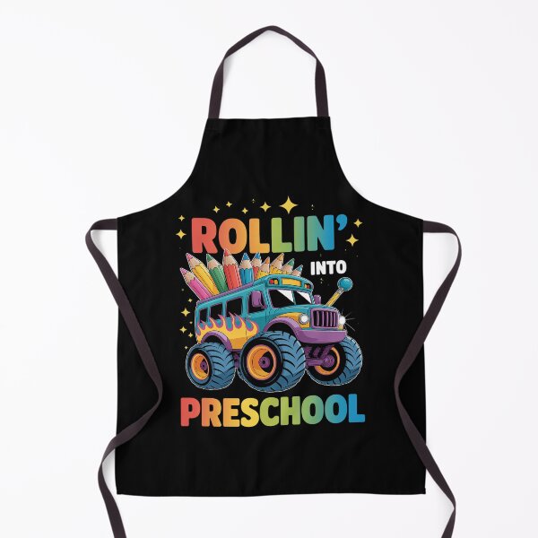 Item preview, Preschool Monster Truck Back to School First Day of School designed and sold by brynatshop.