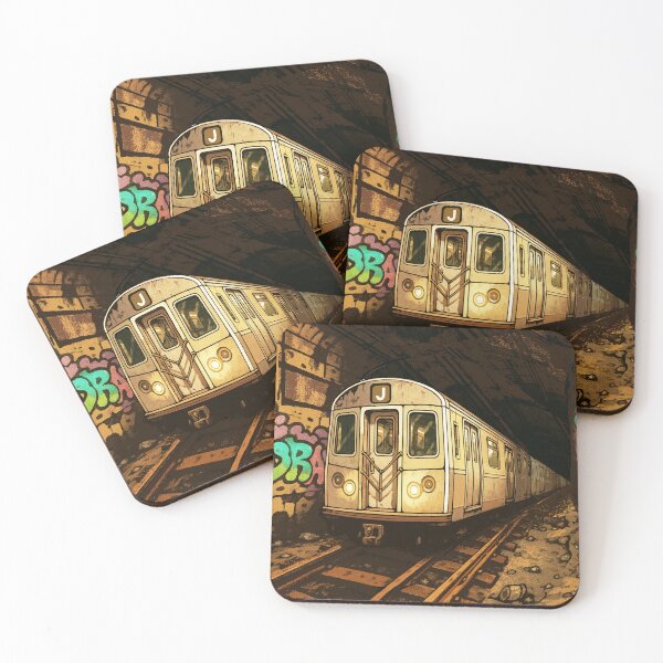 Item preview, NYC Subway Train Graffiti Mural Design designed and sold by EZPAINT.