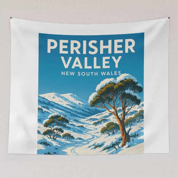 Item preview, Perisher Valley Snowy Mountains New South Wales designed and sold by Aryabek.