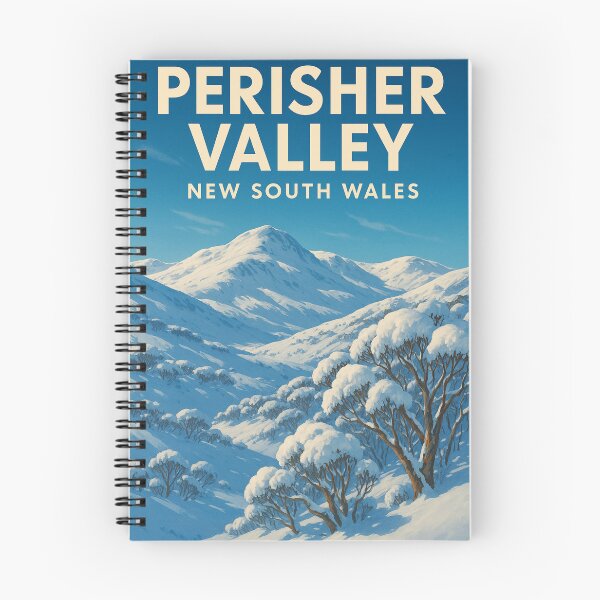 Item preview, Perisher Valley Snowfields Kosciuszko National Park designed and sold by Aryabek.