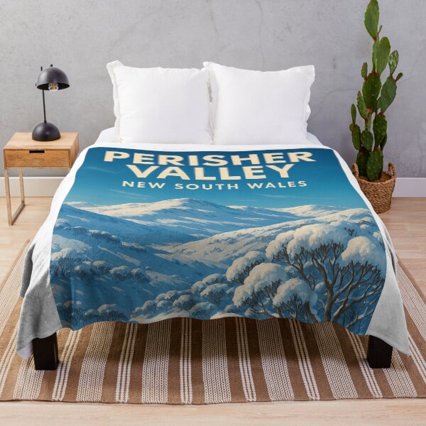 Item preview, Perisher Valley Snowfields Kosciuszko National Park designed and sold by Aryabek.