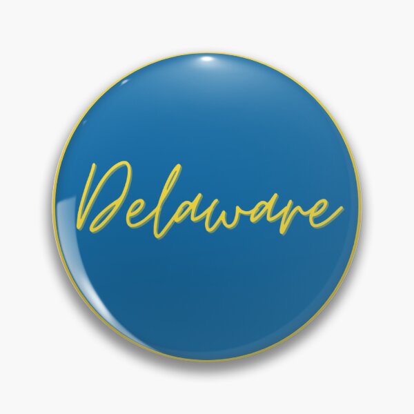 Item preview, university of delaware gameday pin sticker designed and sold by 11DesignsByC.
