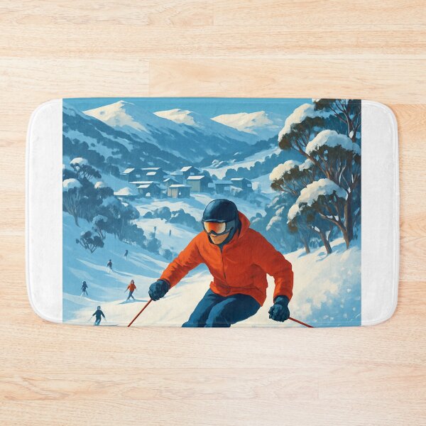 Item preview, Perisher Skiing in Snowy Mountains New South Wales designed and sold by Aryabek.