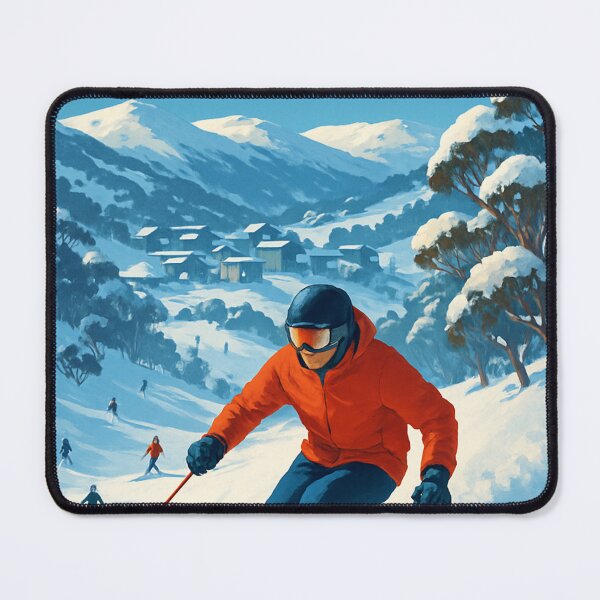 Item preview, Perisher Skiing in Snowy Mountains New South Wales designed and sold by Aryabek.