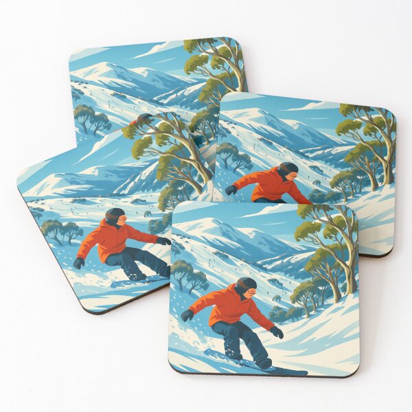 Item preview, Perisher Snowboarding in the Australian Alps designed and sold by Aryabek.
