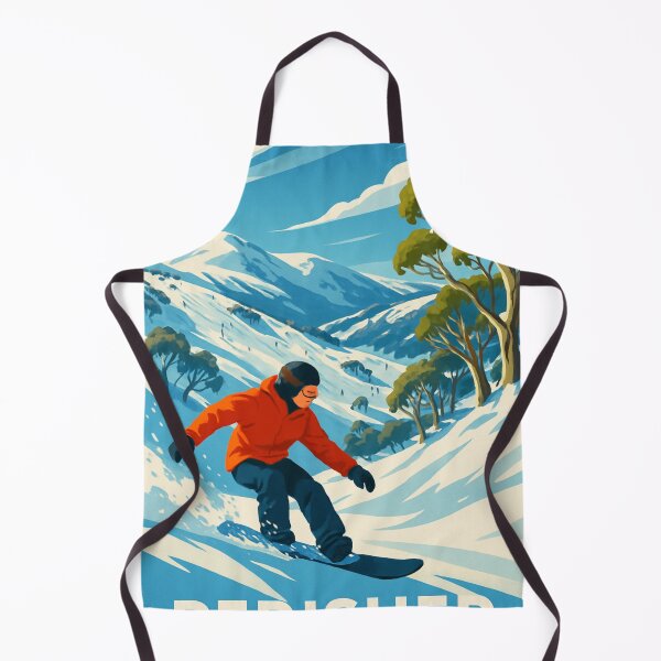 Item preview, Perisher Snowboarding in the Australian Alps designed and sold by Aryabek.