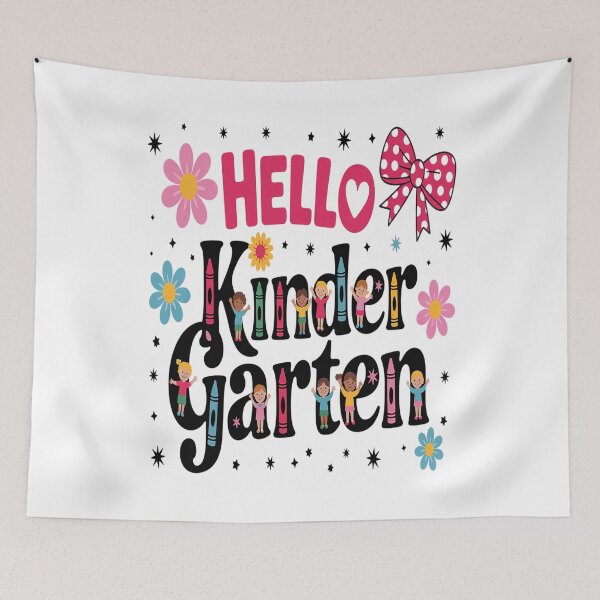 Item preview, Summer Teacher Kindergarten Back to School Hello Kindergarten designed and sold by brynatshop.