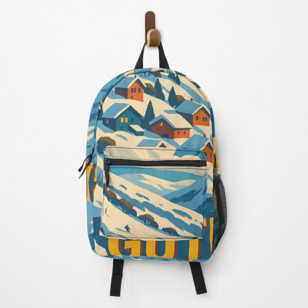 Item preview, Guthega Village and Ski Slopes Snowy Mountains designed and sold by Aryabek.