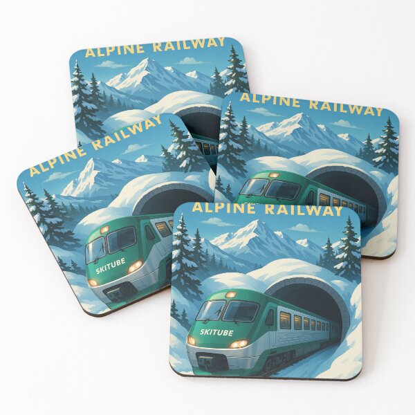 Item preview, Skitube Alpine Railway New South Wales Snowy Mountains designed and sold by Aryabek.