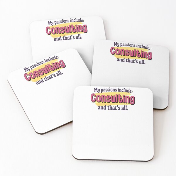 Item preview, Consulting is my passion - Funny Consulting Lover designed and sold by Watsonarts.