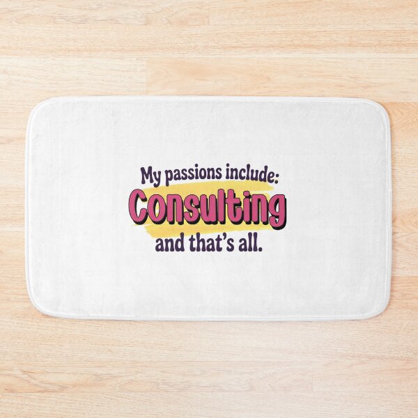 Item preview, Consulting is my passion - Funny Consulting Lover designed and sold by Watsonarts.