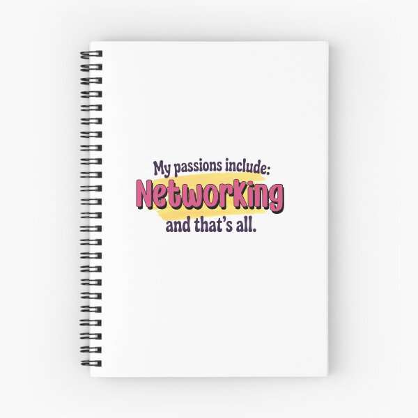 Item preview, Networking is my passion - Funny Networking Lover designed and sold by Watsonarts.